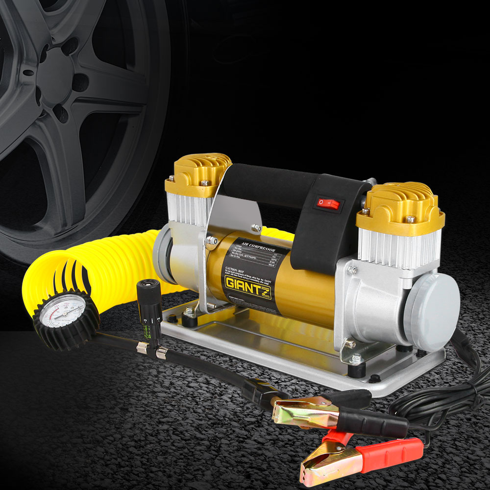 Giantz Air Compressor 12V 4x4 Tyre 200L/MIN Deflator Inflator Car Truck Portable - Image 7