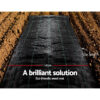 Instahut 1.83x30m Weed Mat Weedmat Control Plant - Image 4