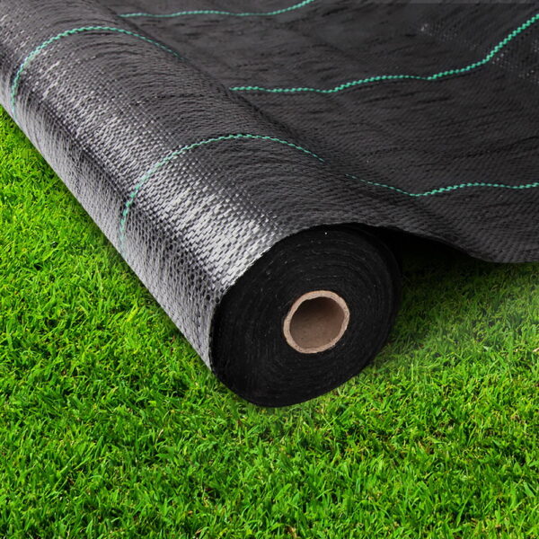 Instahut 1.83x50m Weed Mat Weedmat Control Plant - Image 7