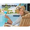 Gardeon Adirondack Outdoor Chairs Wooden Beach Chair Patio Furniture Garden Natural - Image 11