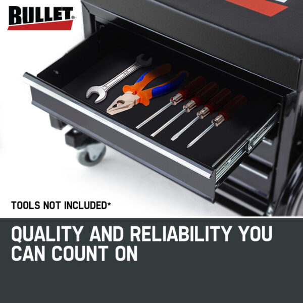 BULLET Rolling Tool Box Stool Mechanic Creeper Toolbox Seat Cushion Garage Tray - Image 2