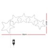 Jingle Jollys Christmas Lights 125cm Motif 560 LED Rope Light Outdoor Decoration - Image 2