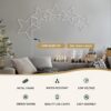 Jingle Jollys Christmas Lights 125cm Motif 560 LED Rope Light Outdoor Decoration - Image 4