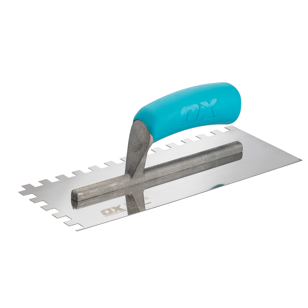 OX Trade Notched Trowel – 10mm